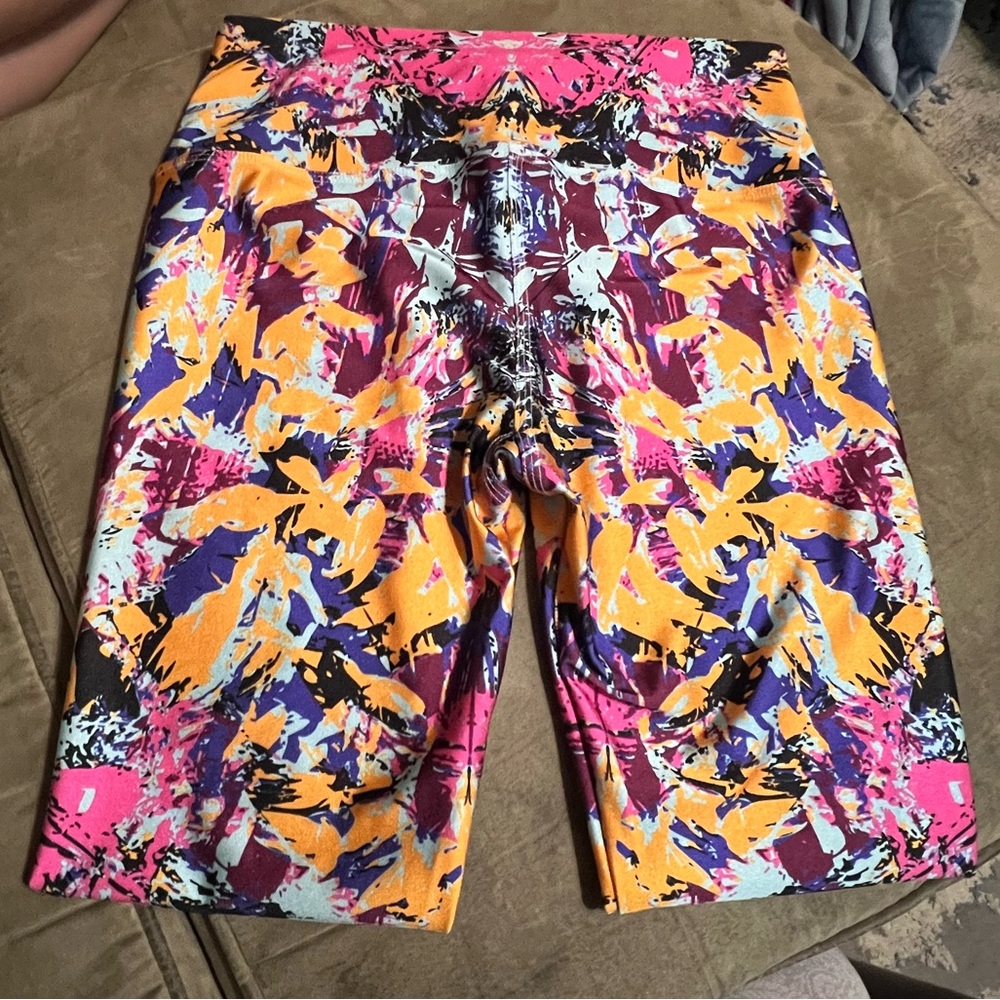 Women’s Colorful Size Large Pineapple Leggings